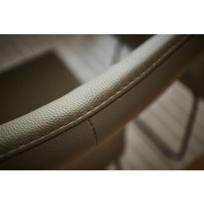 Polsterstuhl Carmelo - Leder, Olive