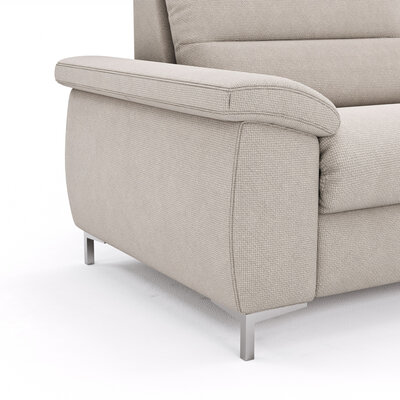 Sofa Cornella Plus - 2,5-Sitzer, Stoff, Rosé