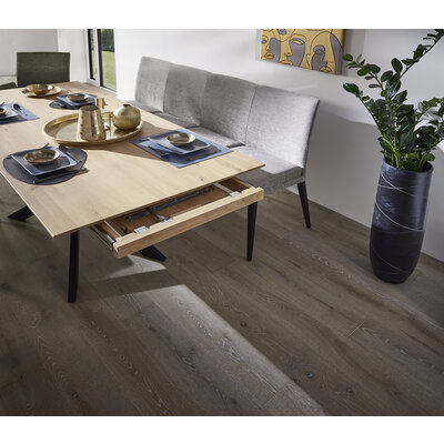 Esstisch Talara Lola - ausziehbar, LB ca. 240x100cm, Wildeiche Bianco