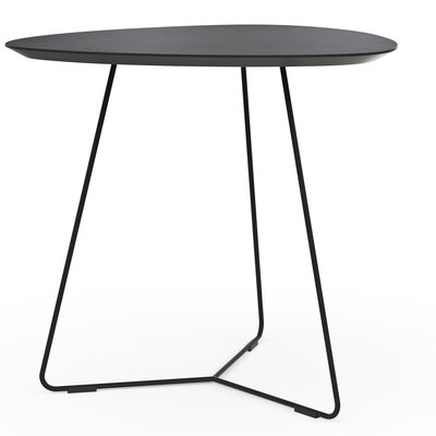 Ecktisch Fano - LBH ca. 59x50x55 cm, Fenix, Schwarz