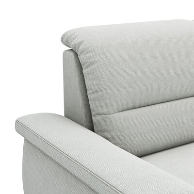 Sofa Cornella Plus - 2,5-Sitzer, Stoff, Hellgrau