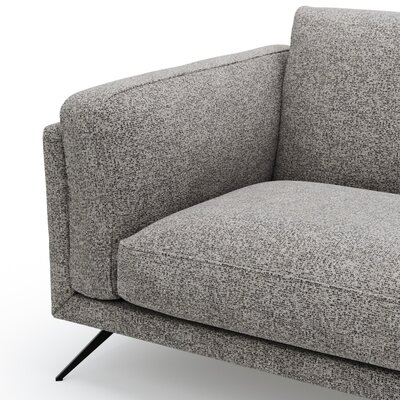 Sofa Valdemoro - 3-Sitzer, Stoff, Grau