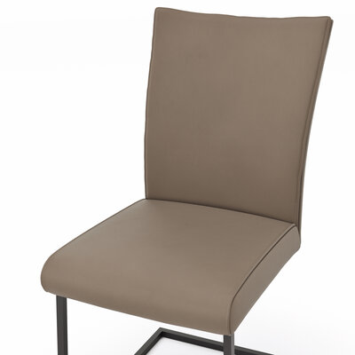 Freischwinger Florea - Leder, Kitt