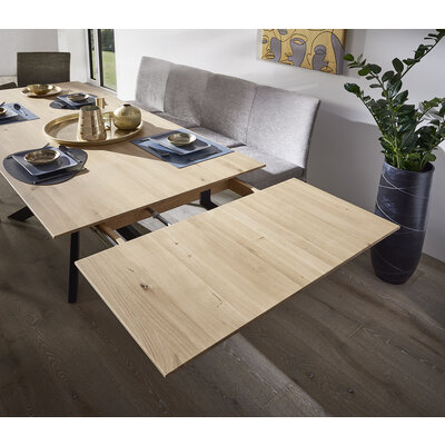 Esstisch Talara Lola - ausziehbar, LB ca. 240x100cm, Wildeiche Bianco