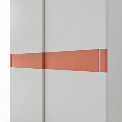 Schiebetürenschrank Loretto - B ca. 280 cm, Lack Matt, Champagner