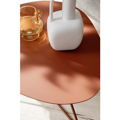 Couchtisch Fano - LBH ca. 67x60x43 cm, Fenix, Siena