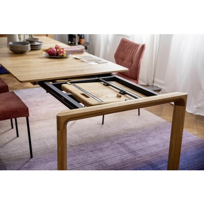 Esstisch 3400 - ausziehbar, LB ca. 220x100cm, Asteiche massiv