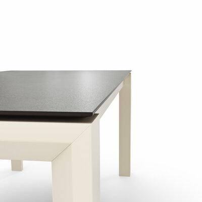 Esstisch 5000 - LB ca. 180x100 cm, Kunststoff, Dunkelgrau