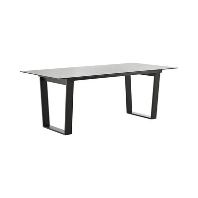 Esstisch Dinner - LB ca. 200x95 cm, Kunststoff, Hellgrau 106233
