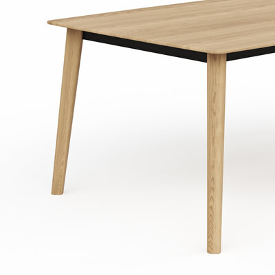 Esstisch Saltino - LB ca. 200x100 cm, Eiche massiv