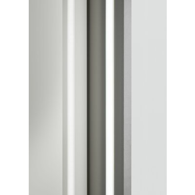 Drehtürenschrank Marbella - B. ca. 302cm, Korpus, Front Glas, Weiß