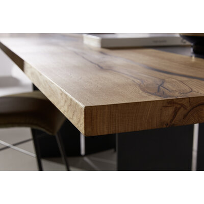 Esstisch Nera - LB ca. 220x110 cm, Asteiche massiv, Epoxy