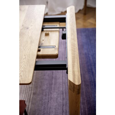 Esstisch 3400 - ausziehbar, LB ca. 220x100cm, Asteiche massiv