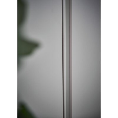 Drehtürenschrank Loretto - B ca. 280 cm, Melamin matt, Weiß