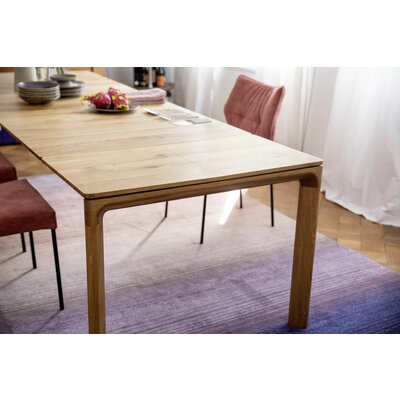 Esstisch 3400 - ausziehbar, LB ca. 220x100cm, Asteiche massiv