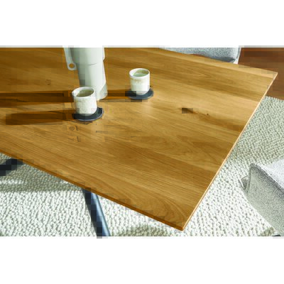 Esstisch Tineo - LB ca. 180 x 90 cm, Charaktereiche massiv