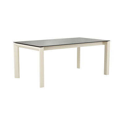 Esstisch 5000 - LB ca. 180x100 cm, Kunststoff, Dunkelgrau 104073