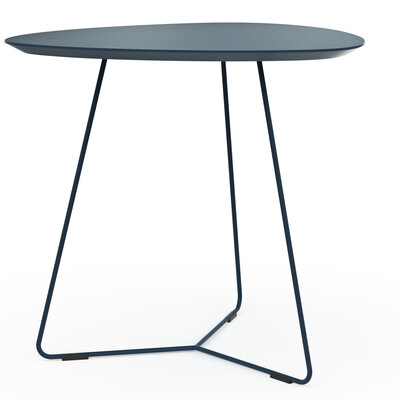 Ecktisch Fano - LBH ca. 59x50x55 cm, Fenix; Dunkelblau