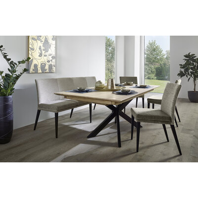 Esstisch Talara Lola - LB ca. 180x90cm, Wildeiche Bianco