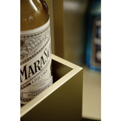 Barschrank 3900 - Lack matt, Goldfarben