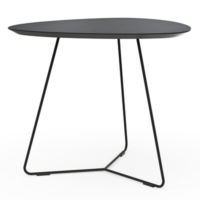 Ecktisch Fano - LBH ca. 59x50x50 cm, Fenix, Schwarz