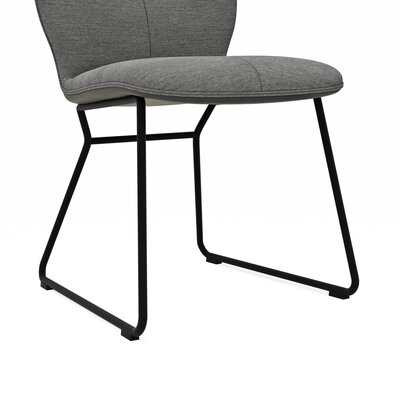Stuhl Dinner - Stoff, Grau