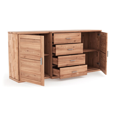 Sideboard Faro 6.0 - Kernbuche massiv, natur geölt