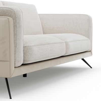 Sofa Valdemoro - 3-Sitzer, Stoff, Creme