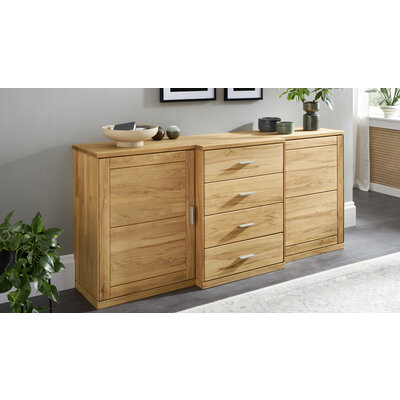 Sideboard Faro 6.0 - Kernbuche massiv, natur geölt