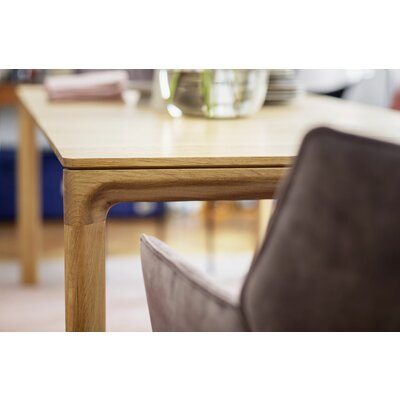 Esstisch 3400 - ausziehbar, LB ca. 220x100cm, Asteiche massiv