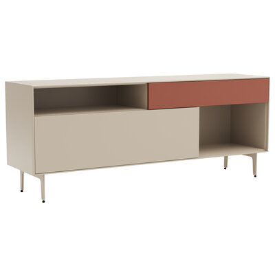 Sideboard Colore - B ca. 180 cm, Lack, Kaschmir 145336