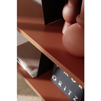 Wandboard Venzone - BHT  108x210x25 cm, Anthrazit, Campari