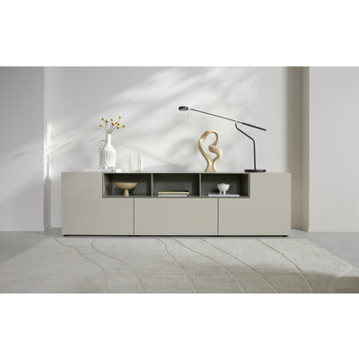 Sideboard 3900 - BHT ca. 220x62x45 cm, Lack, Kaschmir