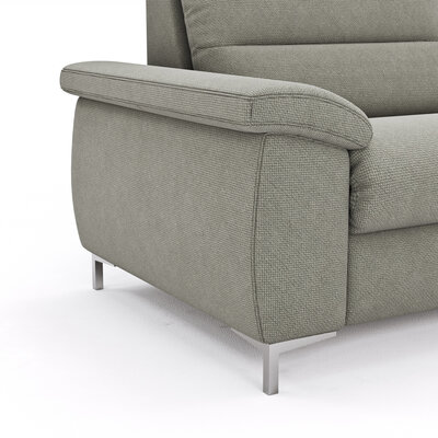 Sofa Cornella Plus - 2-Sitzer, Stoff, Nougat