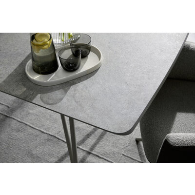 Esstisch Sedana - LB ca. 200x100 cm, HPL, Grau