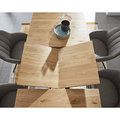 Esstisch Dinner - ausziehbar, LB ca. 180x100 cm, Eiche massiv