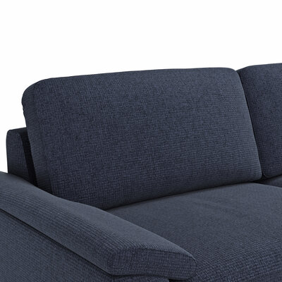 Sofa Oviedo - 3-Sitzer, Stoff, Dunkelblau