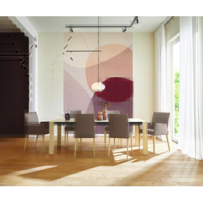 Esstisch Cambre - LB ca. 220x90 cm, ausziehbar, Keramik, Beige