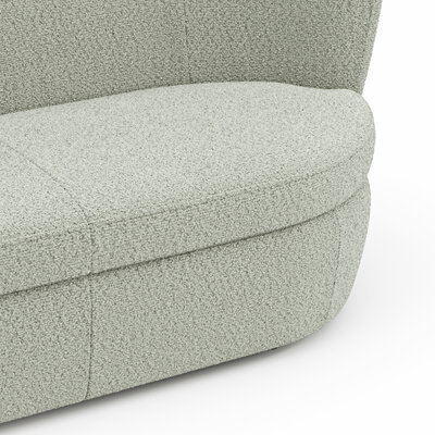 Sofa Cativa - 2-Sitzer, Stoff, Mint