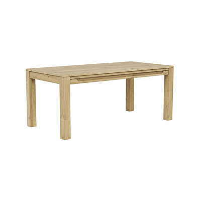 Esstisch Amora - ausziehbar, LB ca. 180x90 cm, Wildeiche massiv bianco 108710