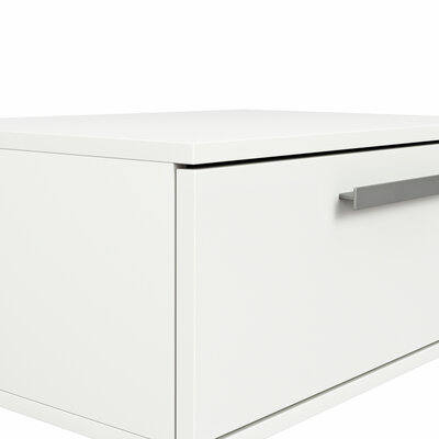 Hängeschrank Viana - Holzwerkstoff, Weiß