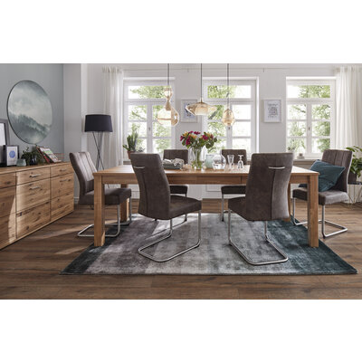 Esstisch Dinner - verlängerbar, LB ca. 140x90 cm, Wildeiche massiv
