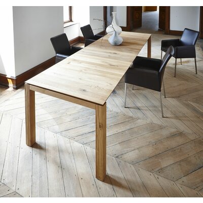 Esstisch 3400 - LB ca. 200x100 cm, ausziehbar, Asteiche massiv, Geölt