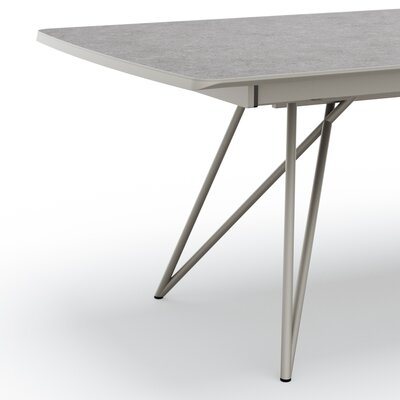 Esstisch Sedana - LB ca. 200x100 cm, HPL, Grau