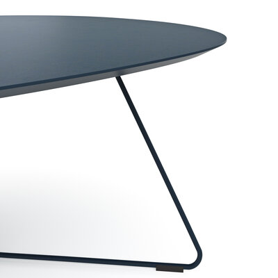 Couchtisch Fano - LBH ca. 121x75x38 cm, Fenix, Dunkelblau
