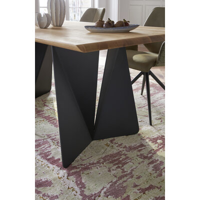 Esstisch Cinque Passi - LB ca. 240x95 cm, Asteiche massiv natur