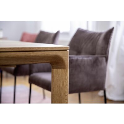 Esstisch 3400 - ausziehbar, LB ca. 220x100cm, Asteiche massiv