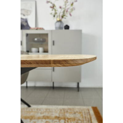 Esstisch Dinner - ausziehbar, LB ca. 180x100 cm, Eiche massiv
