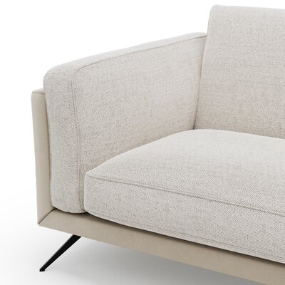 Sofa Valdemoro - 3-Sitzer, Stoff, Creme