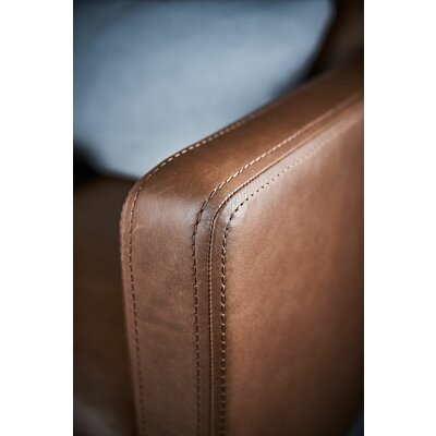 Sofa Cuneo Klassik - 2,5-Sitzer, Leder, Cognac